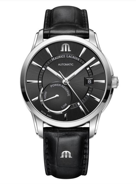 Review Maurice Lacroix Pontos PT6368-SS001-330-1 Power Reserve mens watch